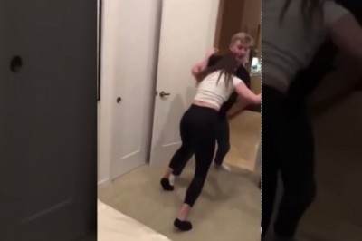 Chciał pokazać dziewczynie jaki z niego kozak. Trochę mu nie poszło