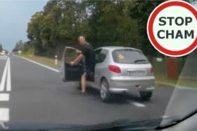 Kiedy jesteś tak narwany, że ścigasz kierowcę przez pół osiedla 