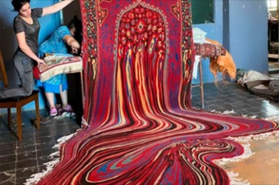 20 psychodelicznych dywanów autorstwa azerskiego projektanta Faiga Ahmeda