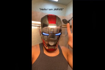Hełm jak z filmu Iron Man. To jest dopiero gadżet 