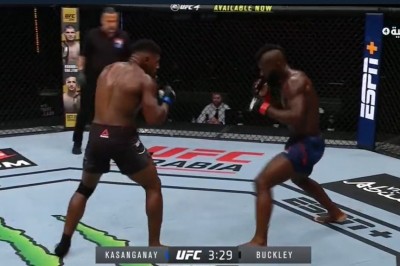 Konkretny nokaut nogą podczas gali UFC. Rywala odcięło na stojąco 