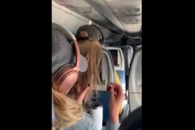 Zemsta w samolocie na blondynie z długimi włosami. Konkretnie ją załatwiła