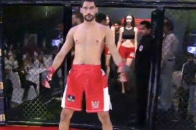 Na ring wjechał jak wielki kozak. Na dechach leżał po 9 sekundach