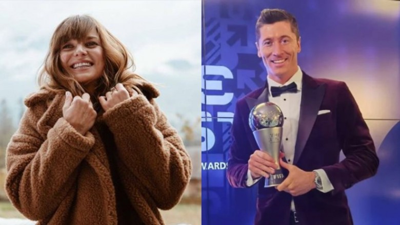 Nagrali reakcję Lewandowskiej na wieść o wygranej Roberta. Niezwykłe emocje