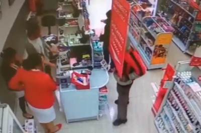 Kozak w sklepie trafia na jeszcze większego kozaka