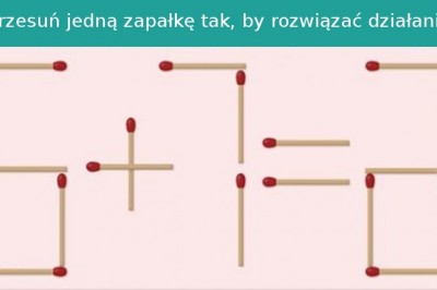 16 zagadek z zapałkami, które rozpalą wasz umysł