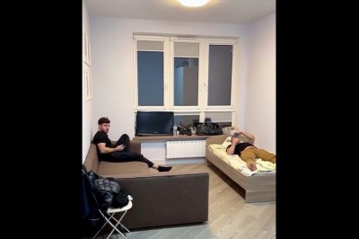 Kiedy Twoi współlokatorzy fundują Ci lot po pokoju 