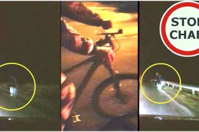 „Sorry jesteś normalny?” Kierowca nie wytrzymał i zatrzymał rowerzystę