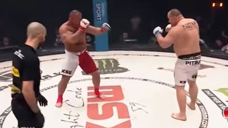 Nagranie z walki Pudziana z amatorsko trenującym Milanovicem