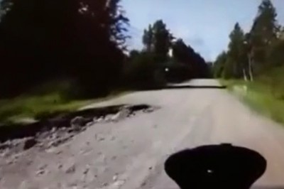 Jedziesz sobie spokojnie drogą, a tu nagle taka niespodzianka 