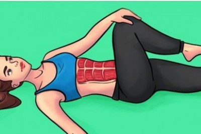 8 domowych ćwiczeń, które pomogą wyeliminować uporczywy tłuszcz z brzucha