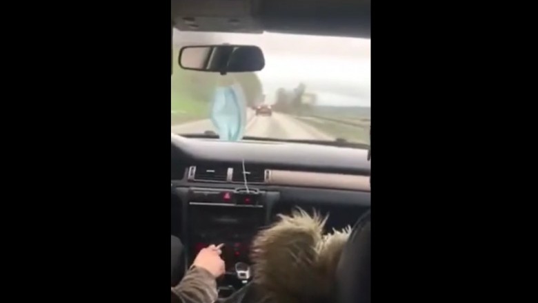 Miał być popis jazdy A6. Skończyło się nagraniem z wypadku
