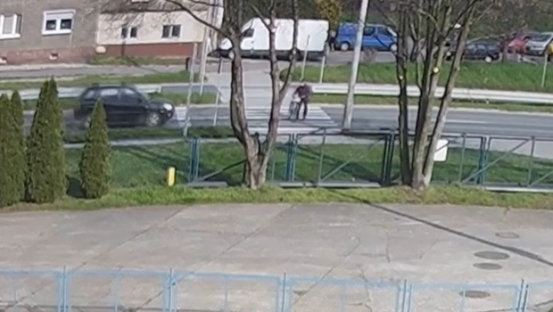 Tak się kończy wyprzedzanie przed pasami. Ku przestrodze