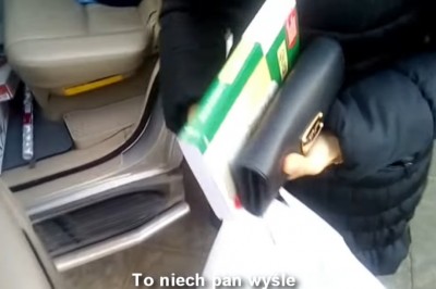 Chora córka w szpitalu, więc parkować można jak się chce 