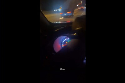 Dachowanie po najechaniu na koło. To dopiero pech 