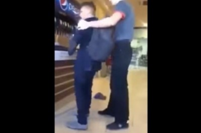 Dzieciaki dostają lekcję życia od pracownika Burger Kinga