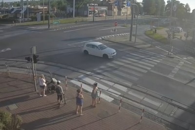 Kiedy chcesz zrobić popis jazdy BMW i kończysz na latarni. Ruda Śląska