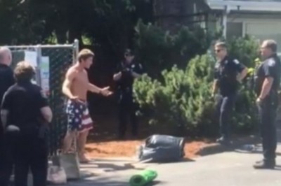 Osiedlowy kozak kontra policjanci. Nie mogli sobie z nim poradzić