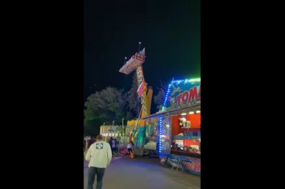 O krok od tragedii na wesołym miasteczku. Pomogli przypadkowi ludzie 