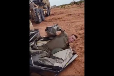 Kiedy zorientujesz się, że w swoim namiocie masz ogromnego pająka