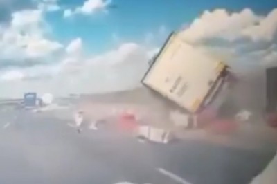 Pojawiło się nagranie z wypadku osobówek i TIRa na S8