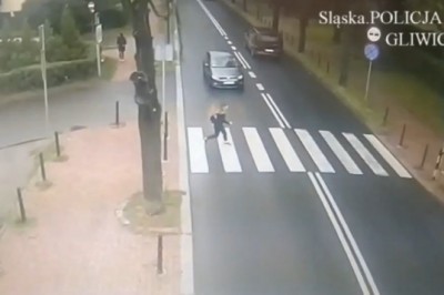 Wbiegła na pasy tuż przed nadjeżdżające auto - Gliwice