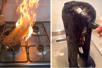 Galeria osób, które postanowiły podzielić się swoimi kuchennymi katastrofami