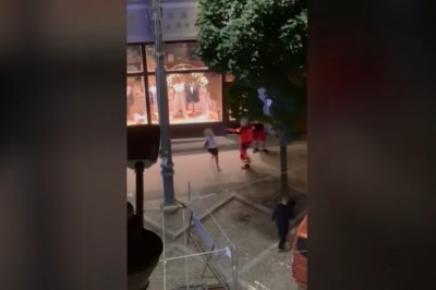 Nagranie z szarpaniny z ratownikiem medycznym w Poznaniu 