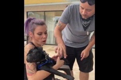 Rewelacyjna wkręta z pieskiem. Jej reakcja bezcenna