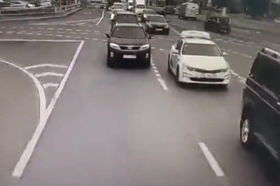 Taksówkarz, który myślał, że jest mistrzem wyprzedzania