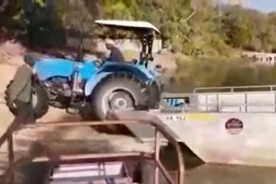 Mistrzowie transportu w akcji. Był traktor i nie ma