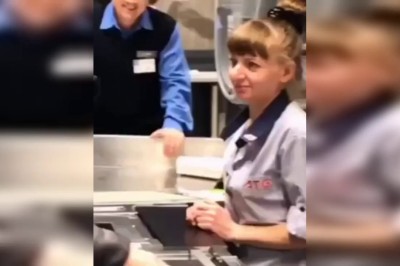 Dwóch typów zagięło kasjerkę i ochroniarza