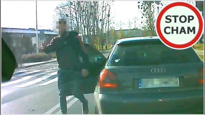 Kierowca Audi który udowadnia, że nie powinien mieć prawa jazdy