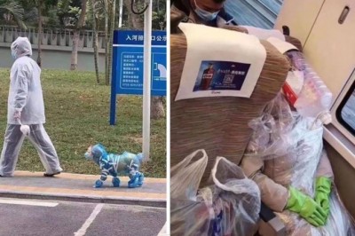 Galeria najdziwniejszych maseczek i strojów ochronnych jakie udało się znaleźć w sieci 