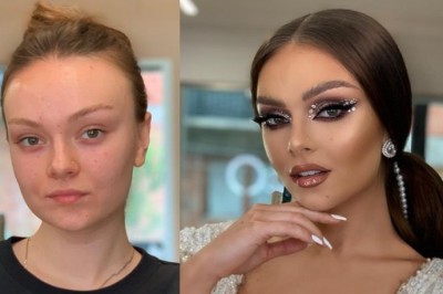 Panny młode bez i „w” ślubnym makijażu. Większość z nich jest nie do poznania