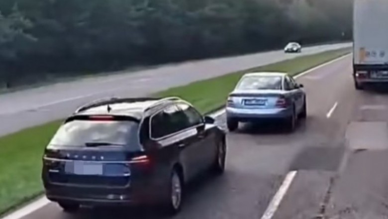 Poganianie, jazda lewym pasem i wjazd prosto pod TIRa