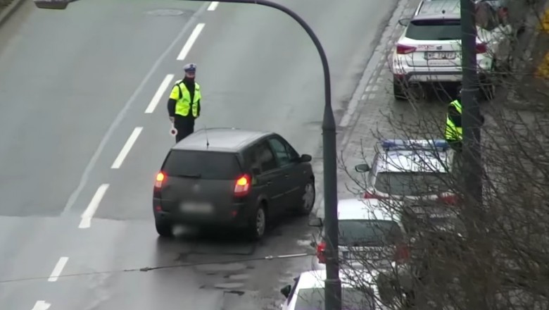 Wyprzedzanie przed przejściem i zdziwienie po otrzymaniu mandatu