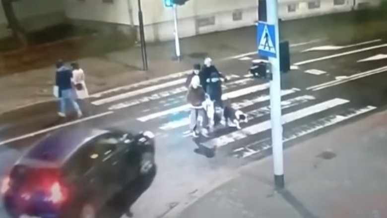 Wjechała w rodzinę na przejściu, bo jechała z zamarzniętą szybą