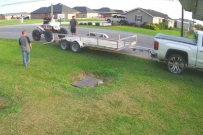 Kiedy koleś pomaga Ci zapakować quada, a Ty odwalasz taki numer