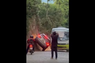 Gość nie mógł patrzeć na to co zrobiły te dziewczyny samochodem 