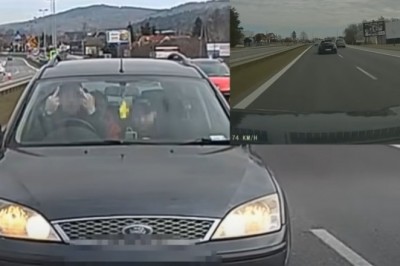 Seba z ekipą w fordzie daje popis na Zakopiance