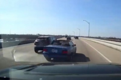 Dwóch cwaniaków w BMW i fatalny finał wyścigu na autostradzie