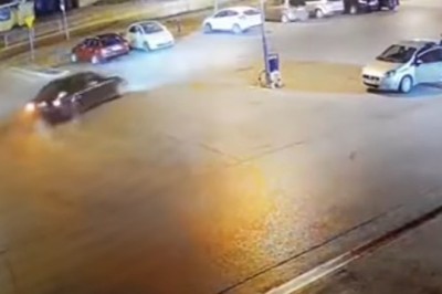 5 tysięcy zł mandatu za popisy BMW na parkingu sklepu