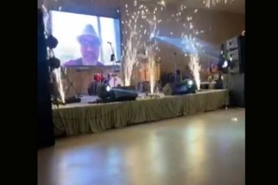 Szybko zakończyli wesele po tym jak przesadzili z pokazem