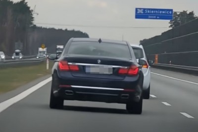 Król lewego pasa w BMW. Jemu zjedź, ale on to już nikomu 