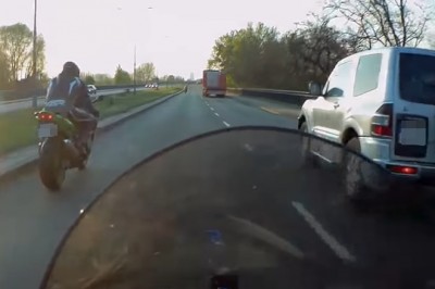 Podczas jazdy motocyklami przez Gdańsk zgubił swojego kolegę