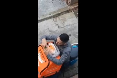 Kiedy jesteś dostawcą jedzenia i ktoś zamówi to co lubisz 