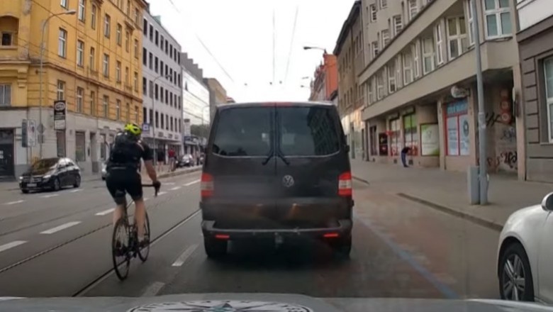 Szybka kara dla rowerzysty, który miał w nosie przepisy