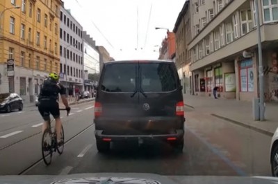 Szybka kara dla rowerzysty, który miał w nosie przepisy 