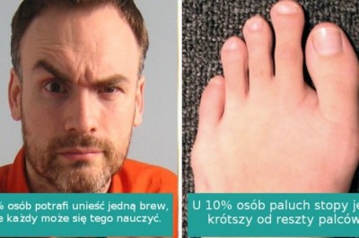 16 niecodziennych cech naszego ciała, które posiadają tylko nieliczni z nas 